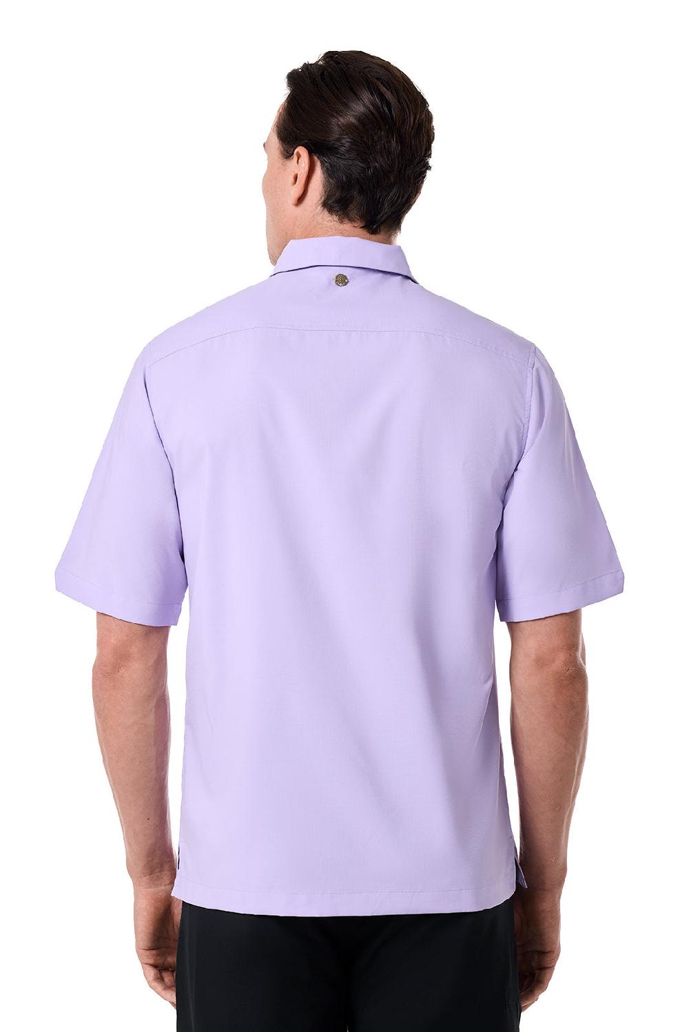 Coolibar Men's Safari Camp Shirt | Lavendula