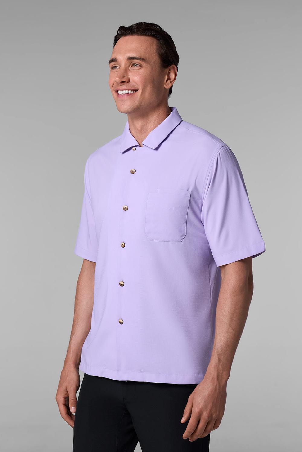 coolibar Men's Safari Camp Shirt | Lavendula