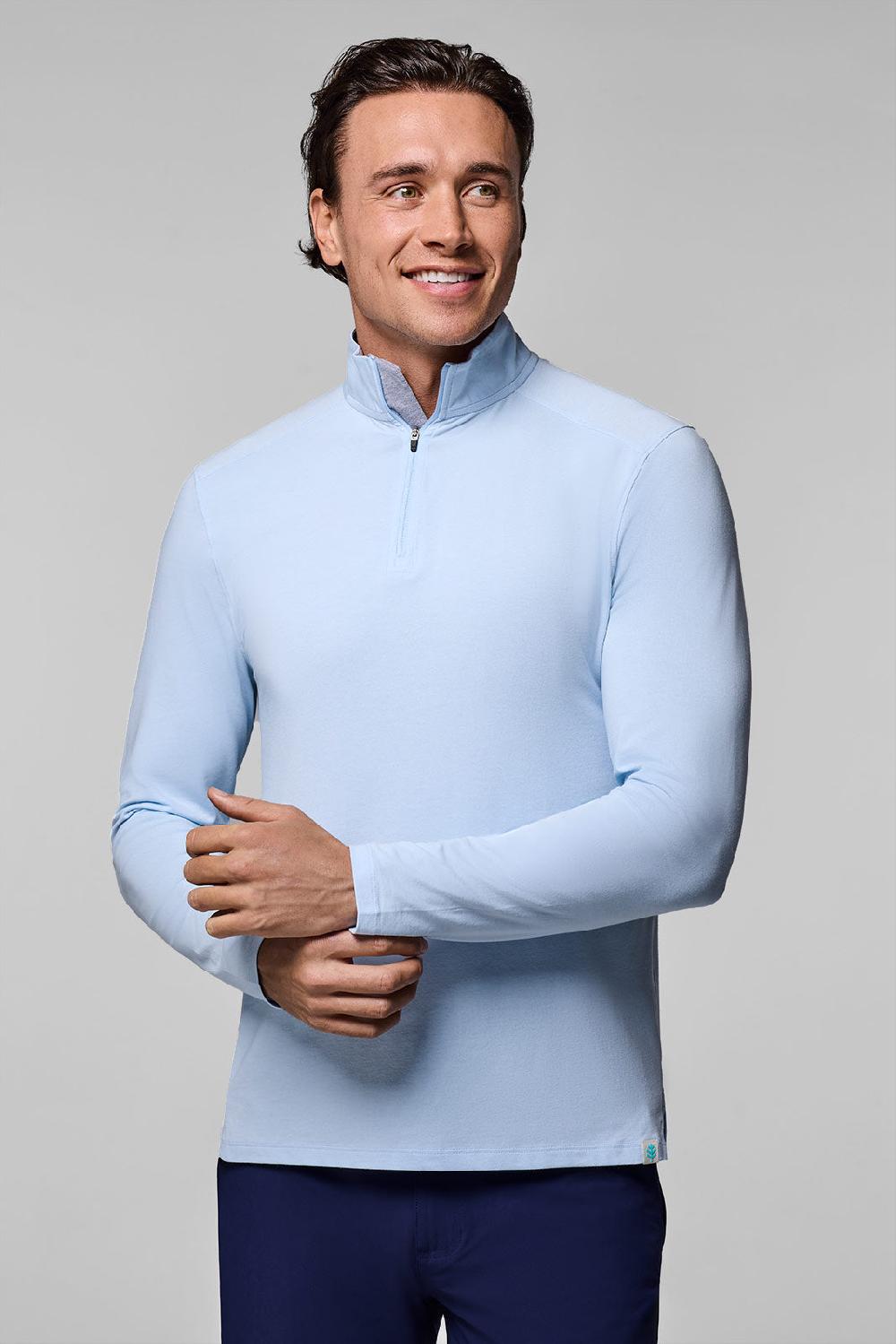 coolibar Men's Sonora Quarter-Zip | Skyride