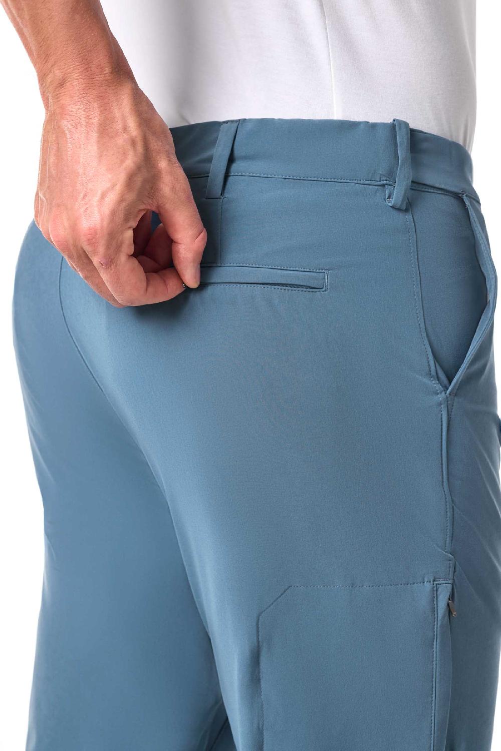Coolibar Men's Westchester Travel Pants | Blue Dusk