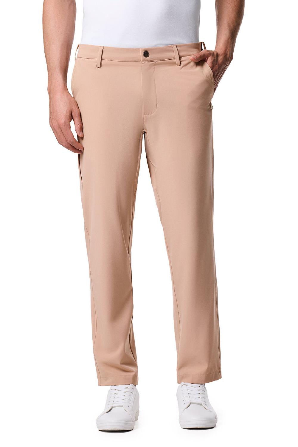 Coolibar Men's Westchester Travel Pants | Light Sand