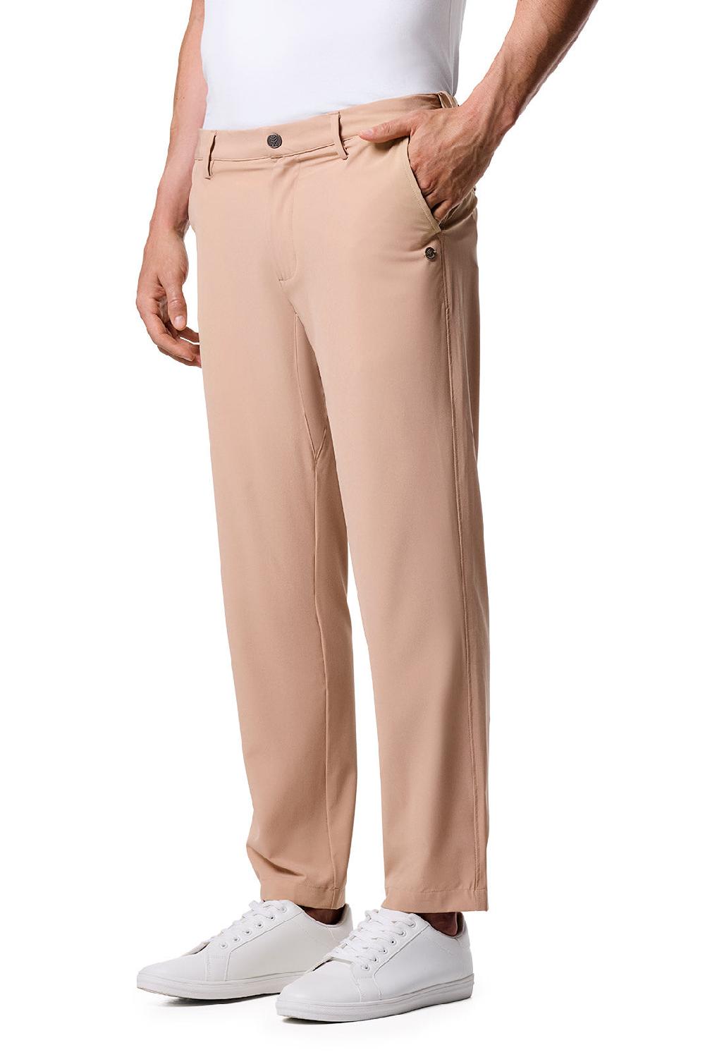 Coolibar Men's Westchester Travel Pants | Light Sand