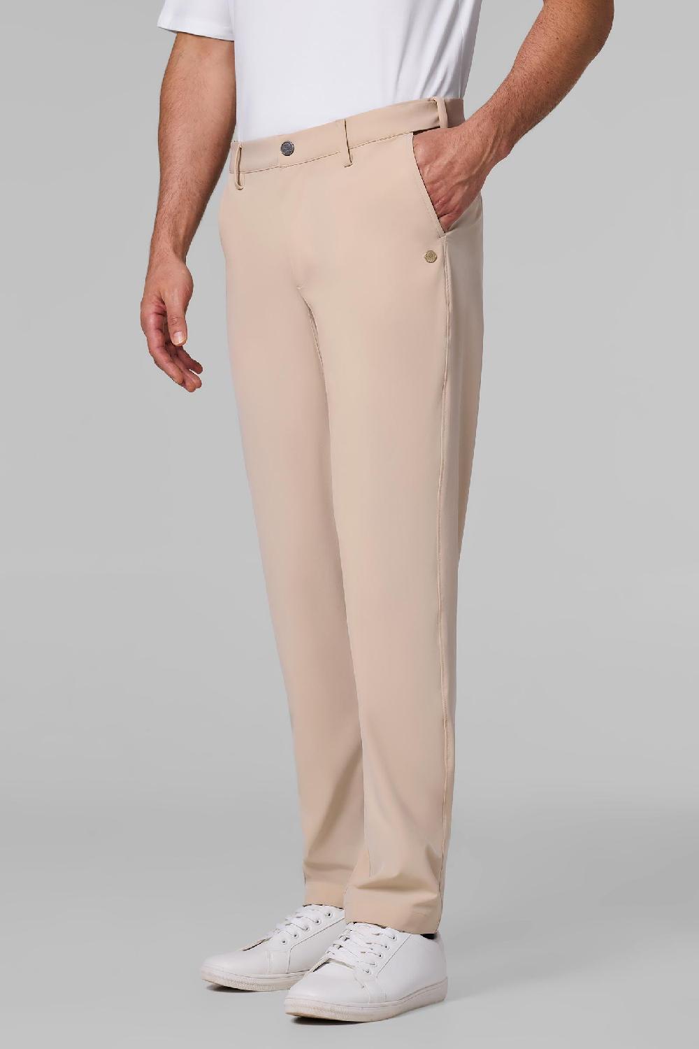 coolibar Men's Westchester Travel Pants | Pale Khaki