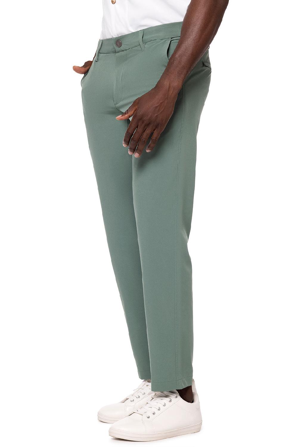 Coolibar Men's Westchester Travel Pants | Pine Green