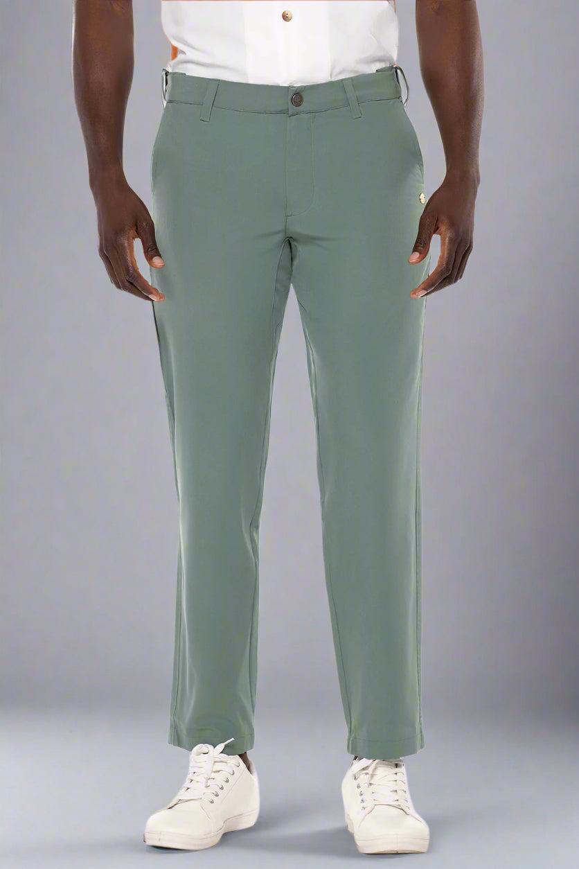coolibar Men's Westchester Travel Pants | Pine Green