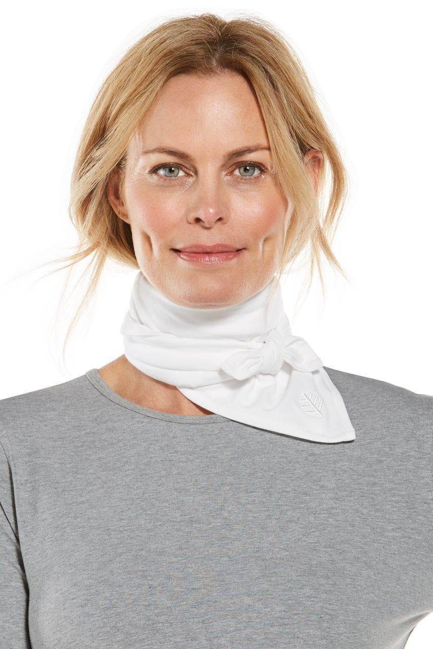 Coolibar Sanibel Everyday Beach Bandana | White