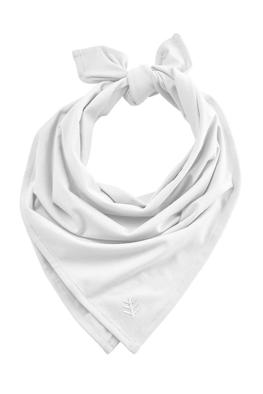 coolibar Sanibel Everyday Beach Bandana | White