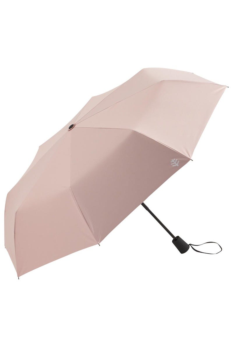 coolibar Sanya Compact Umbrella | Light Rose