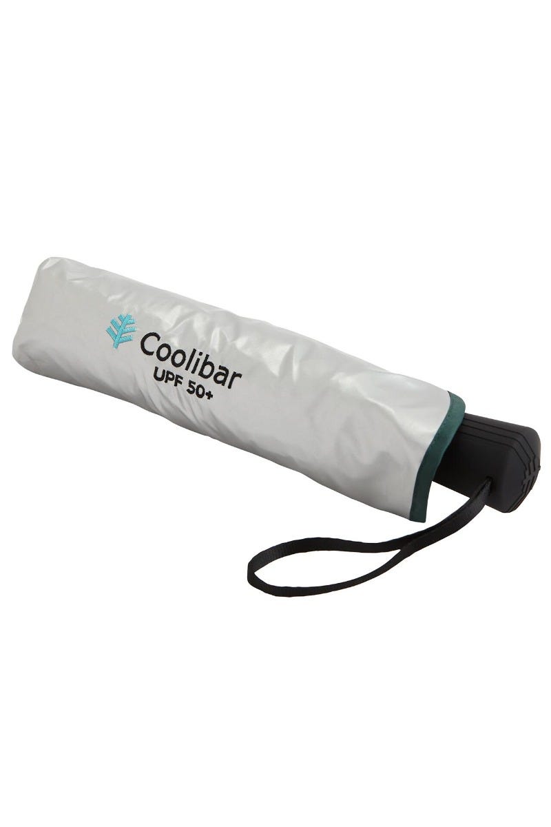 Coolibar Sanya Compact Umbrella | Silver