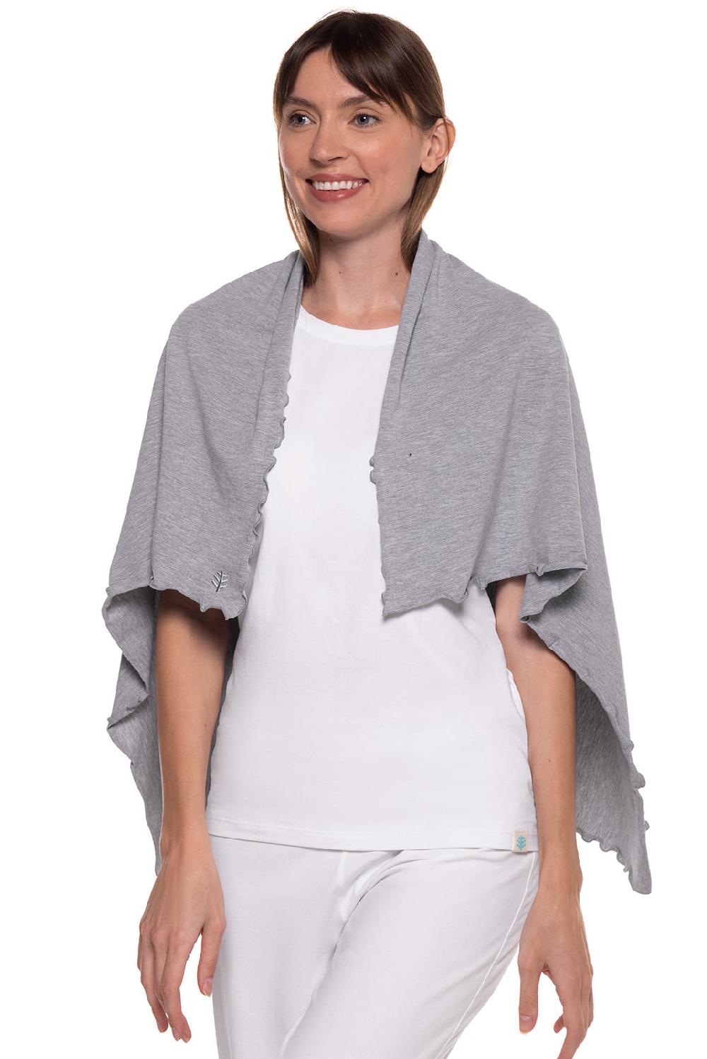 Coolibar Savannah Adult Sun Blanket | Grey Heather