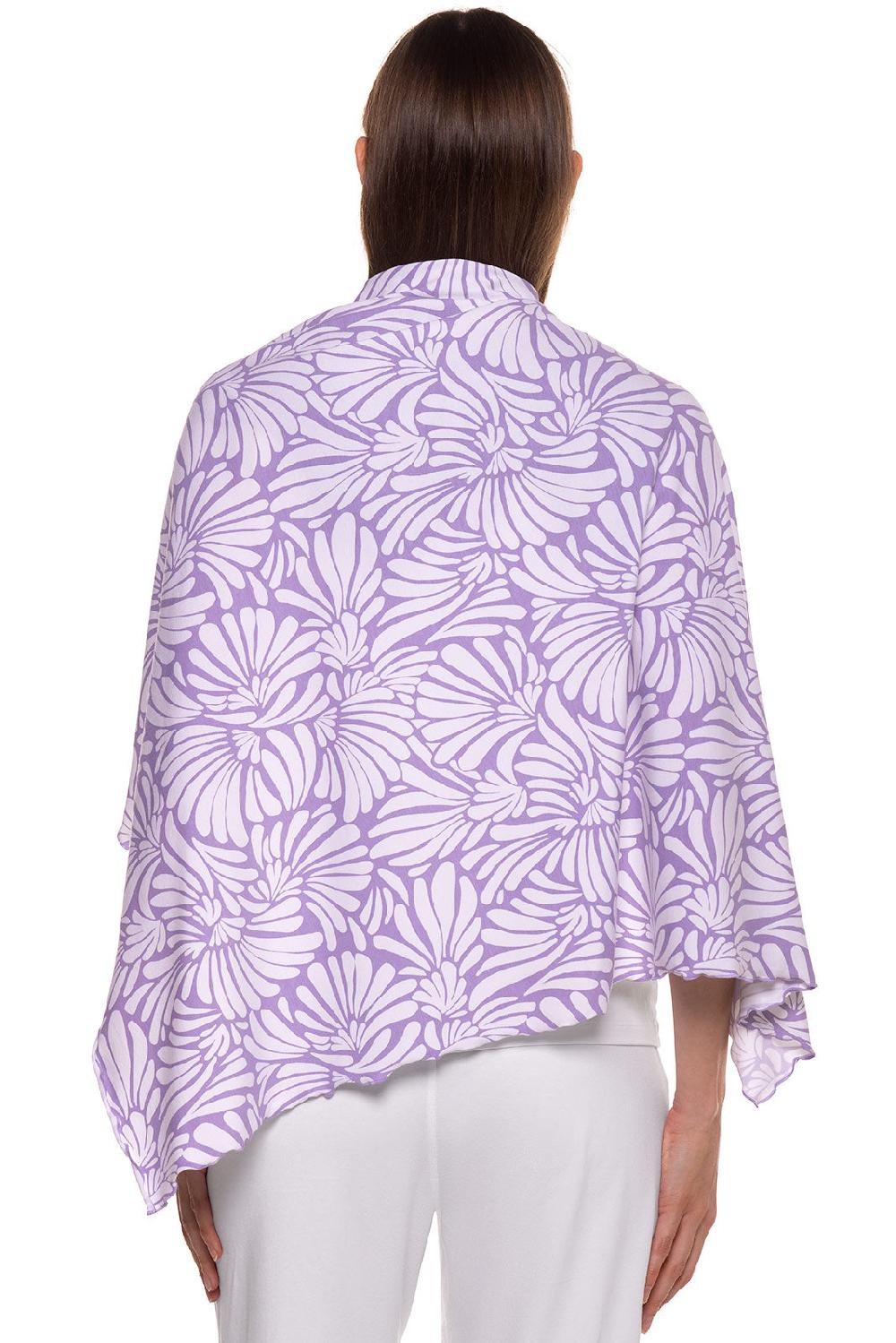 Coolibar Savannah Sun Blanket | Lavendula Sea Fan