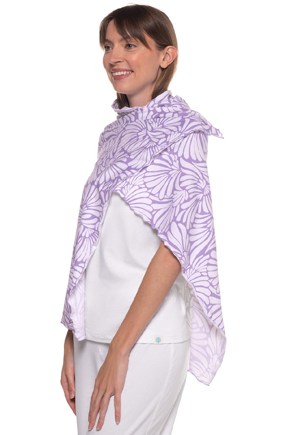 Coolibar Savannah Sun Blanket | Lavendula Sea Fan