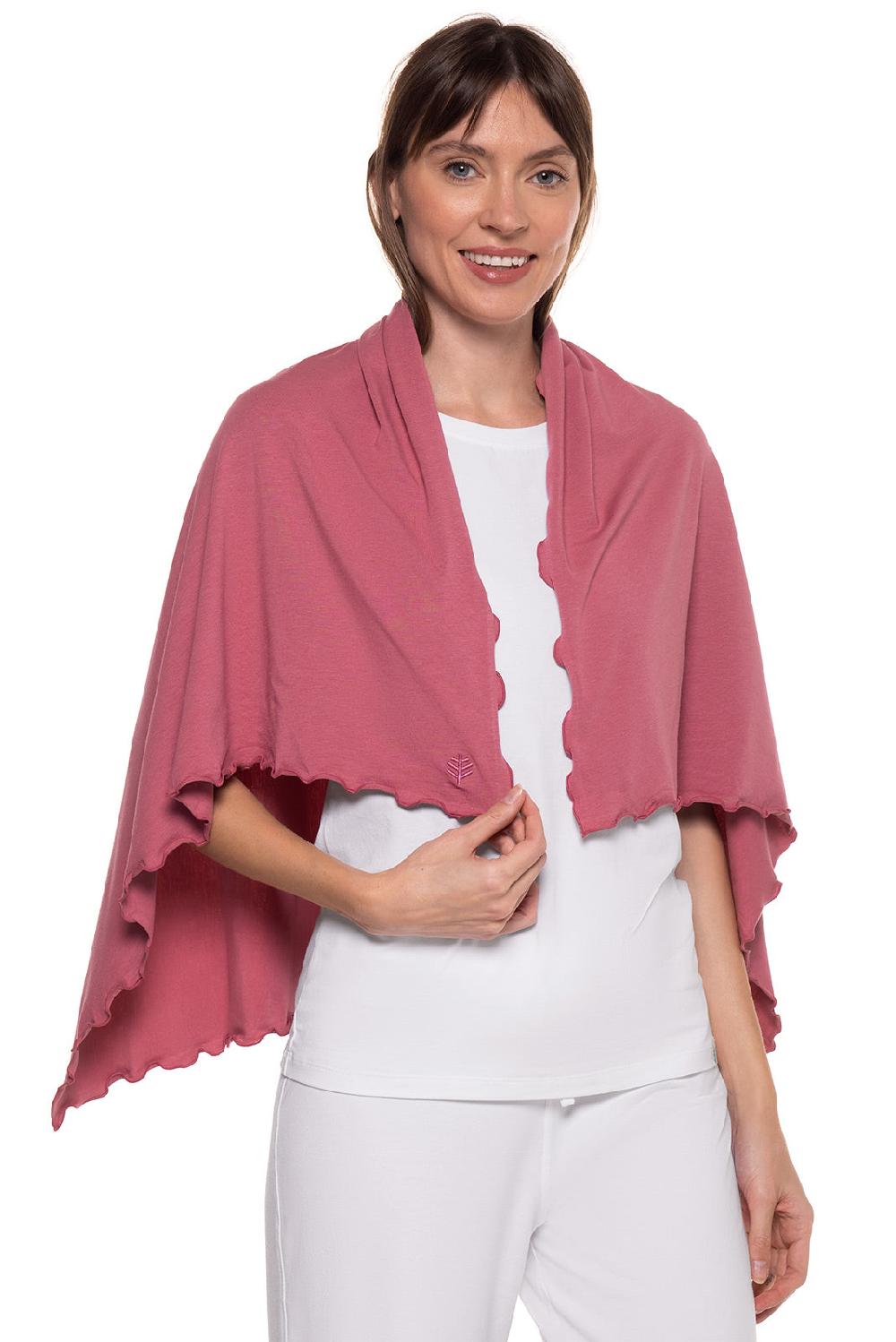 coolibar Savannah Sun Blanket | Terracotta Rose