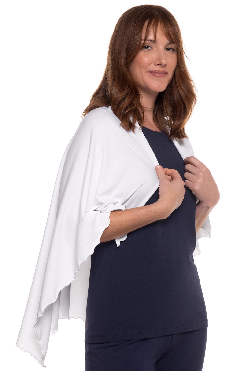 Coolibar Savannah Sun Blanket | White