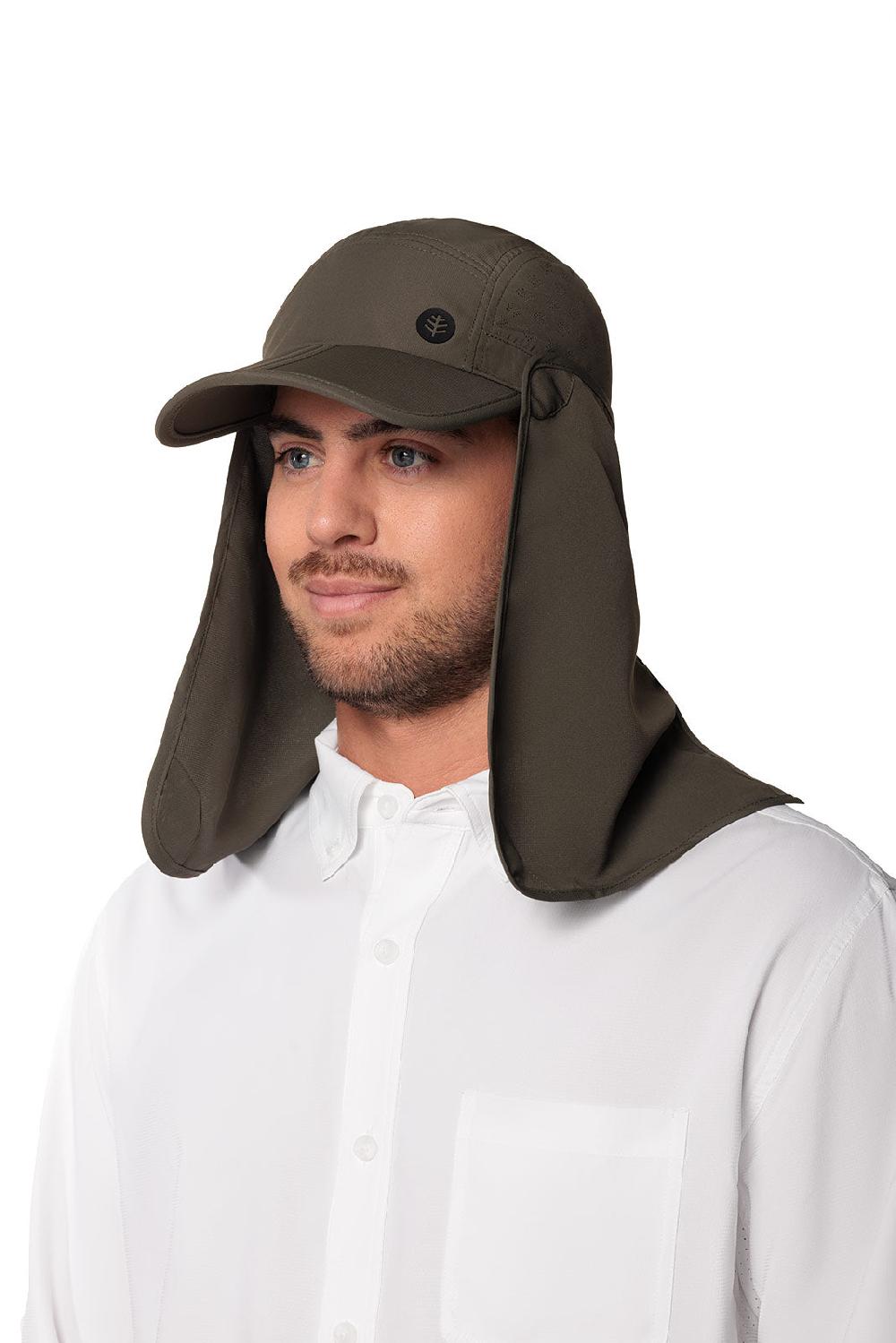 Coolibar Teton Light Weight Hiking Hat | Deep Olive
