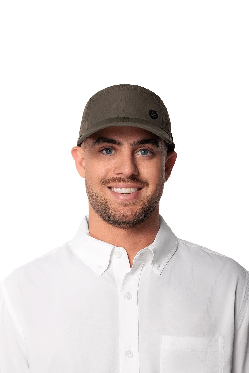 Coolibar Teton Light Weight Hiking Hat | Deep Olive