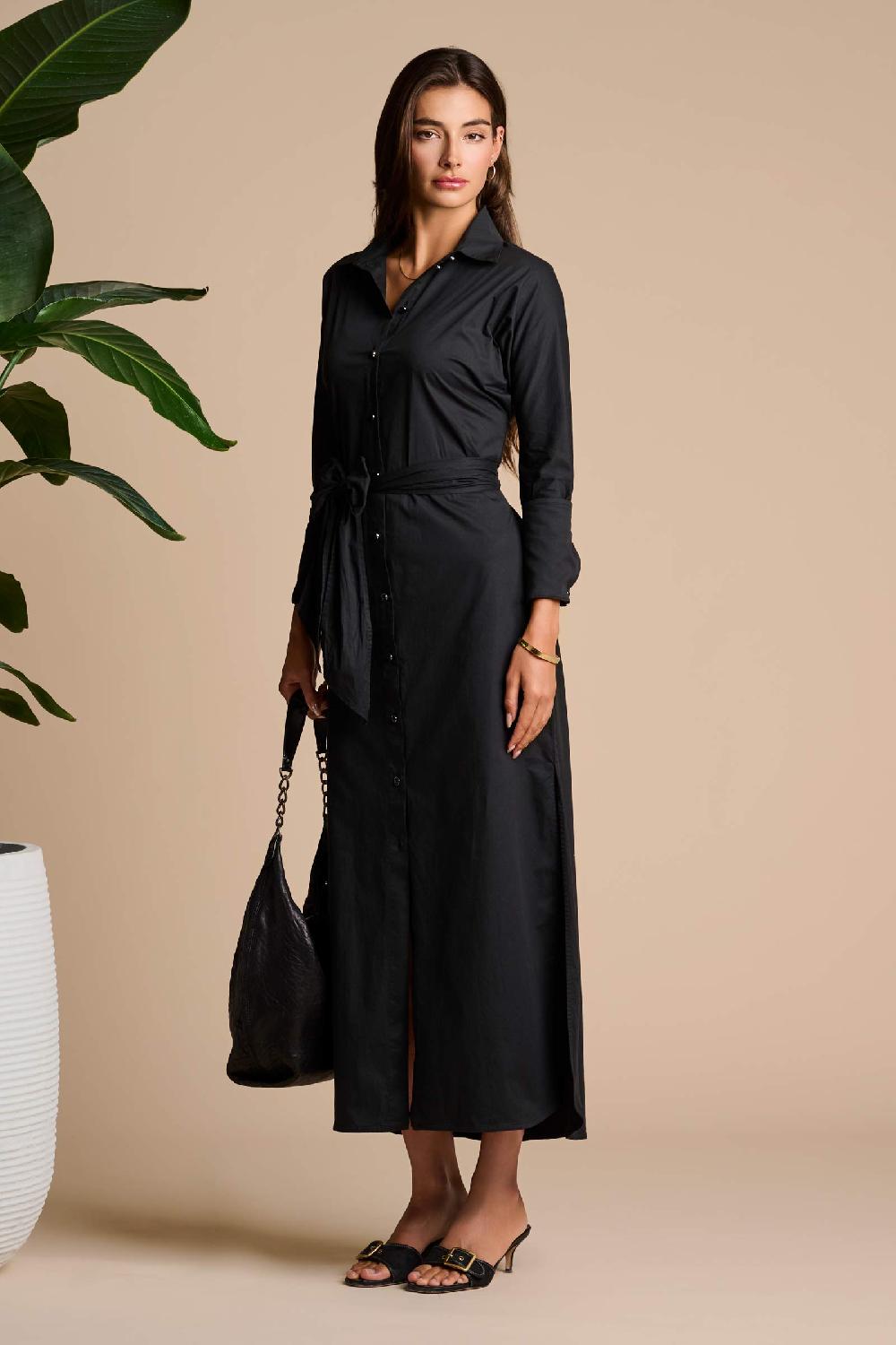Coolibar The Captiva 2.0 Shirt Dress | Black