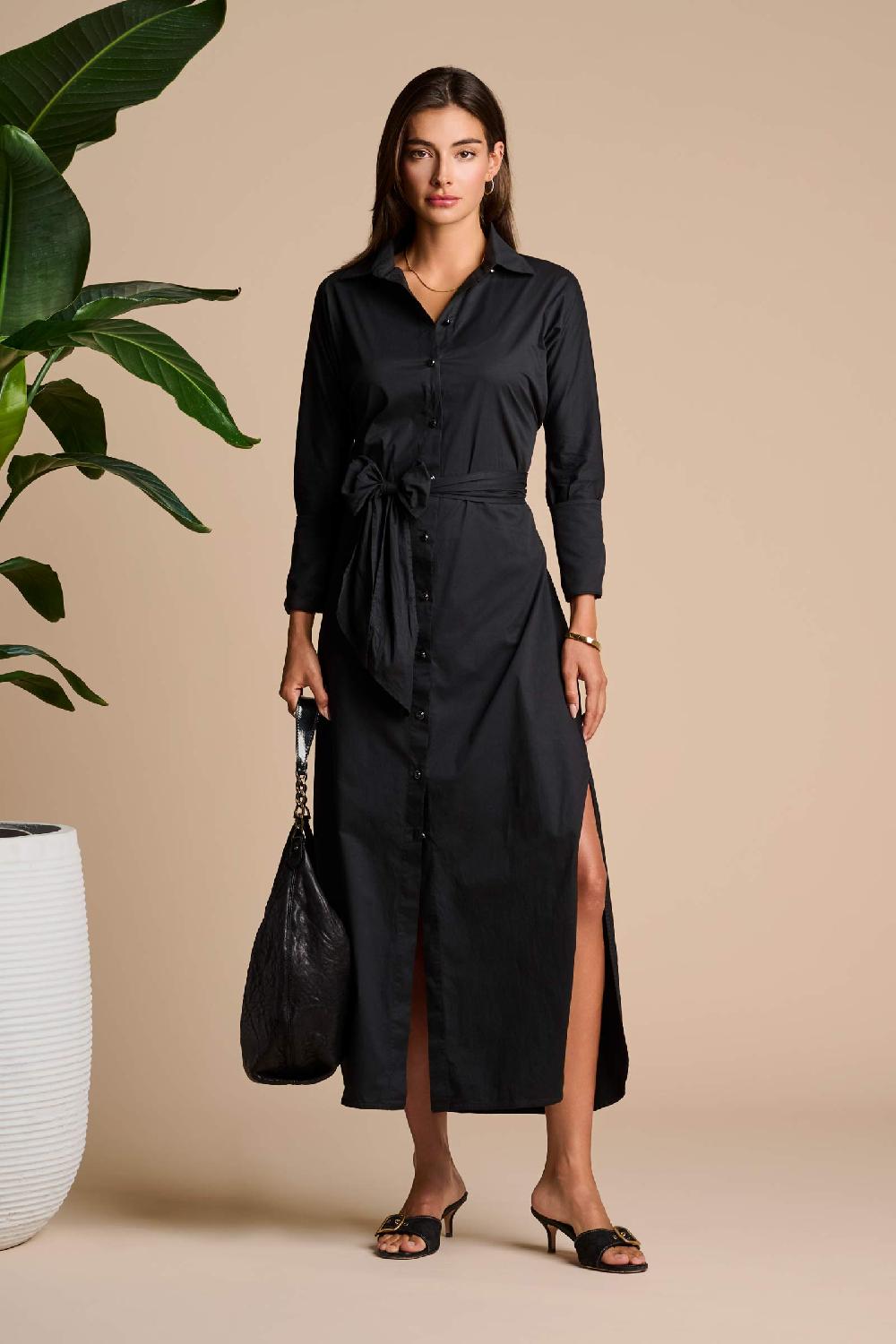 coolibar The Captiva 2.0 Shirt Dress | Black