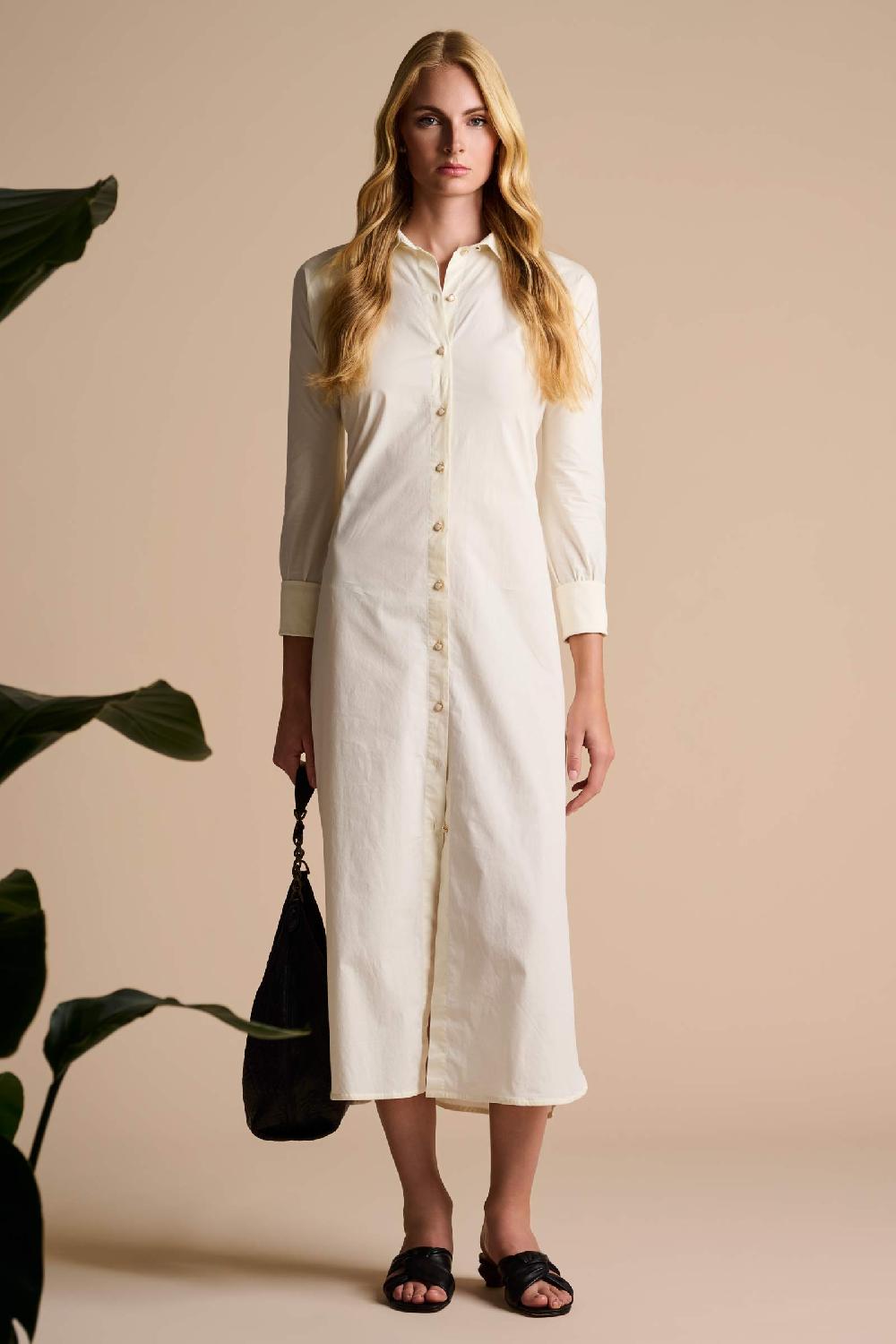 coolibar The Captiva 2.0 Shirt Dress | Vanilla