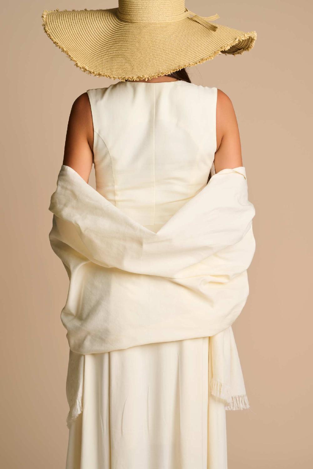 Coolibar The Melbourne Shawl | Vanilla