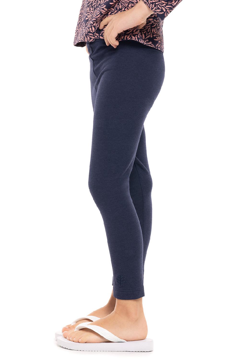 Coolibar Toddler Monterey Summer Leggings | Navy