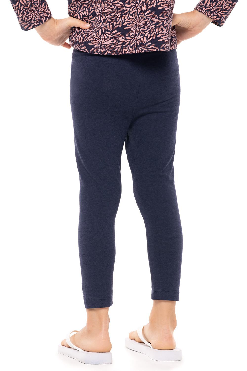 Coolibar Toddler Monterey Summer Leggings | Navy