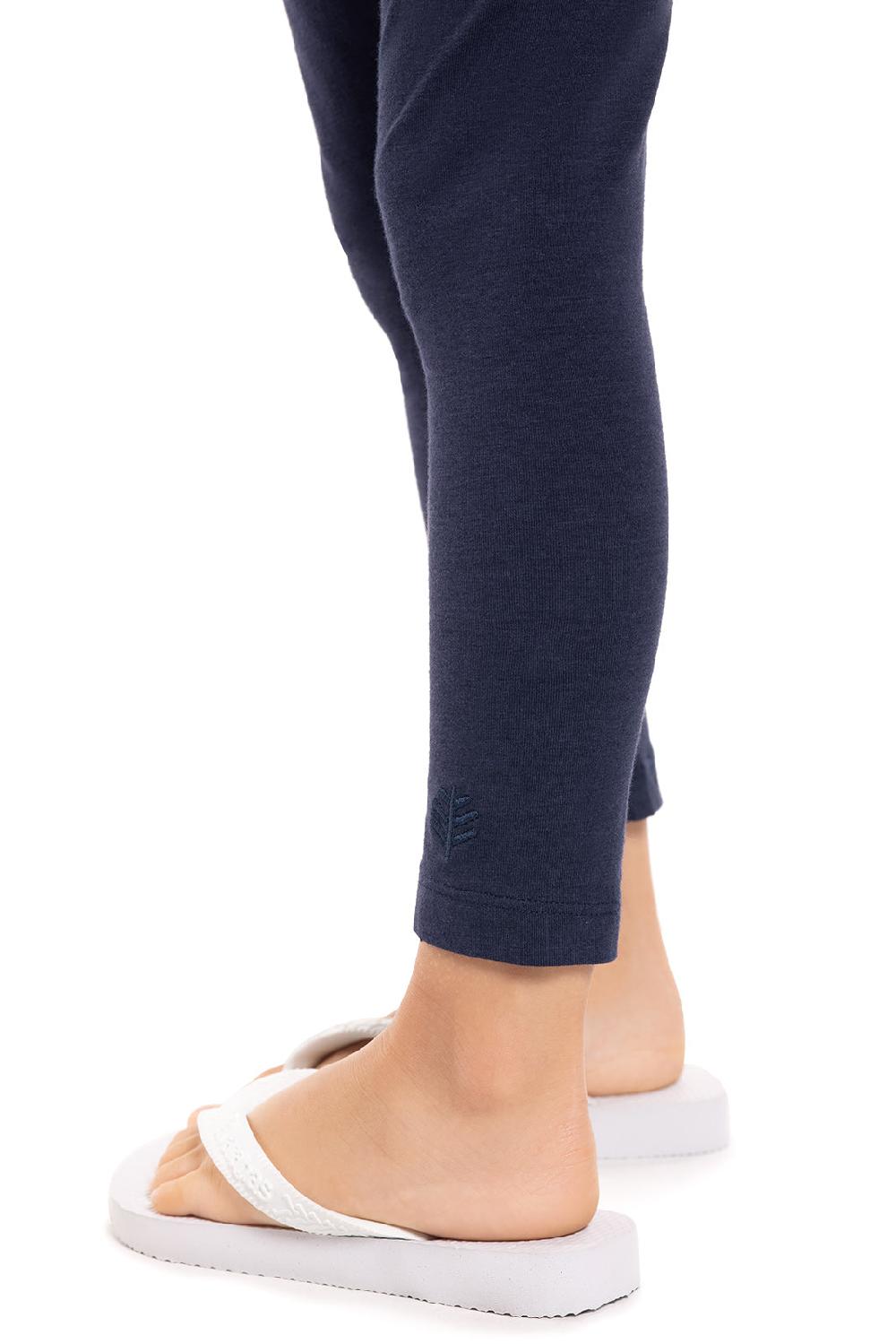 Coolibar Toddler Monterey Summer Leggings | Navy