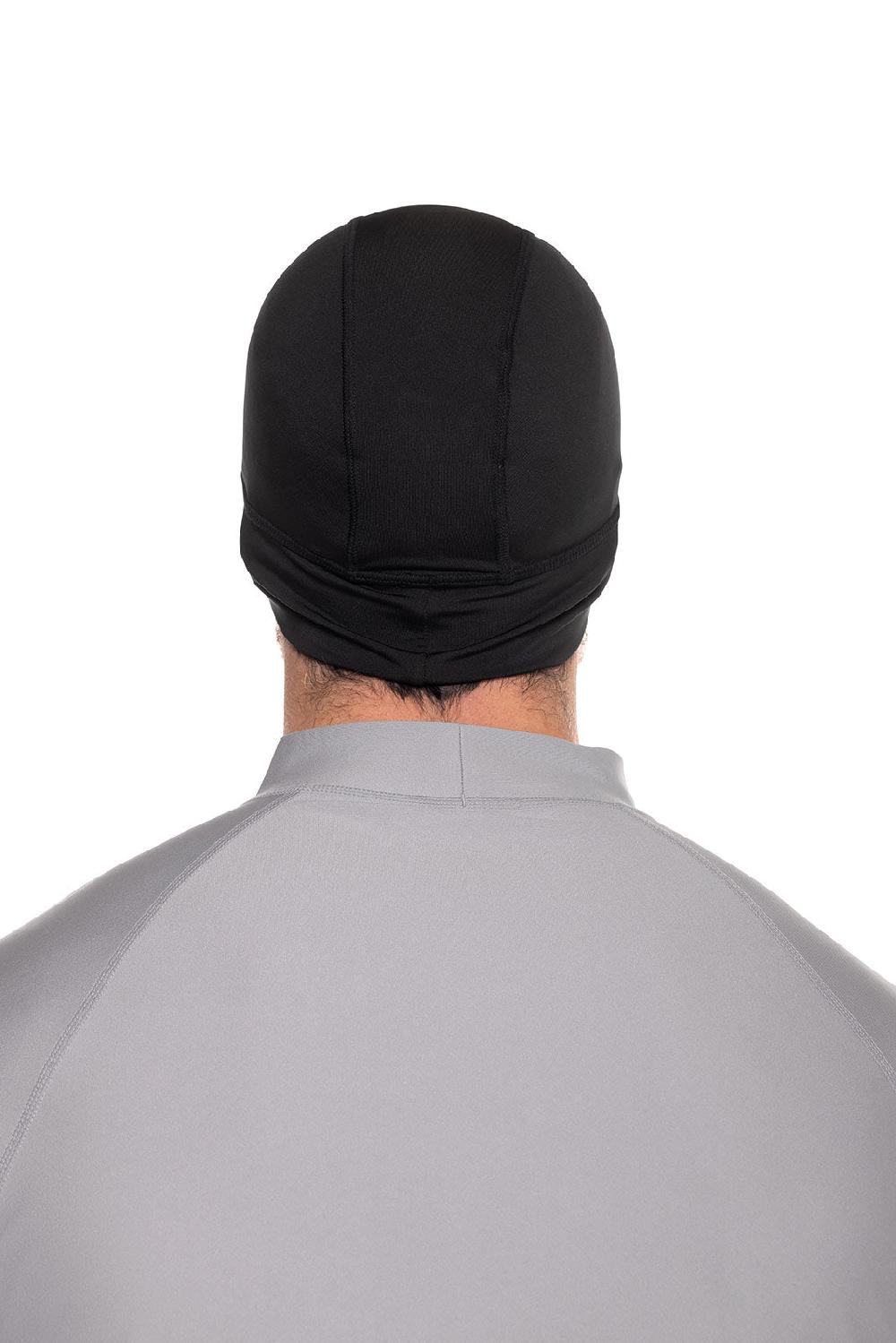 Coolibar Unisex Aqua Sun Skully Cap | Black