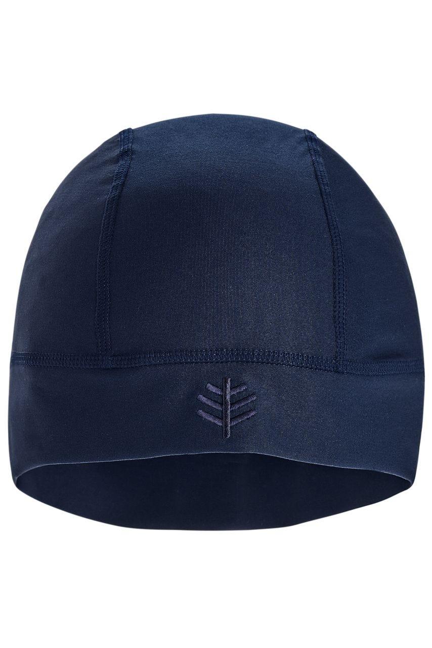 Coolibar Unisex Aqua Sun Skully Cap | Navy