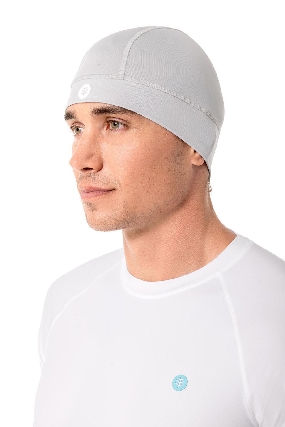 Coolibar Unisex Aqua Sun Skully Cap | Sleek Grey