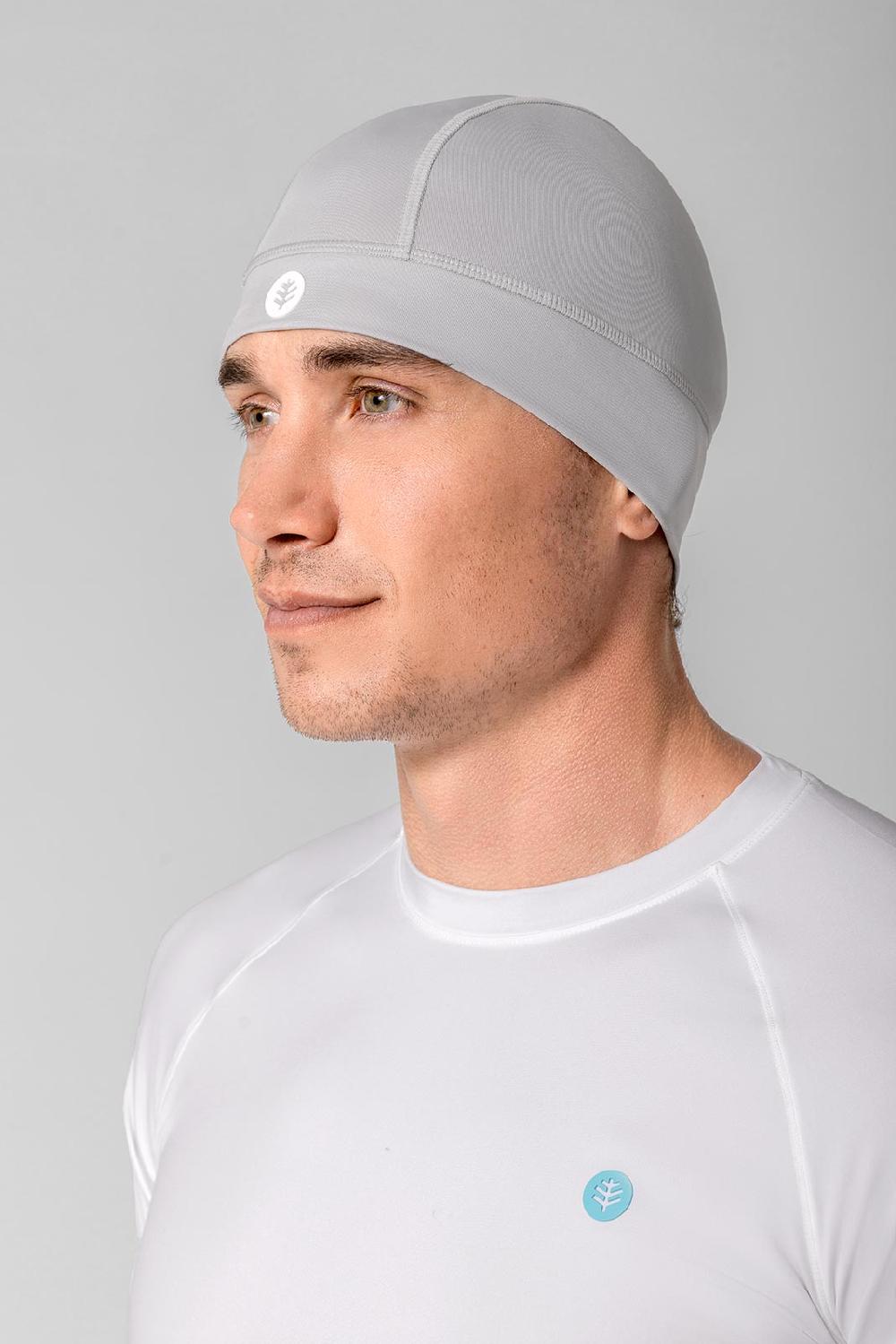 Coolibar Unisex Aqua Sun Skully Cap | Sleek Grey