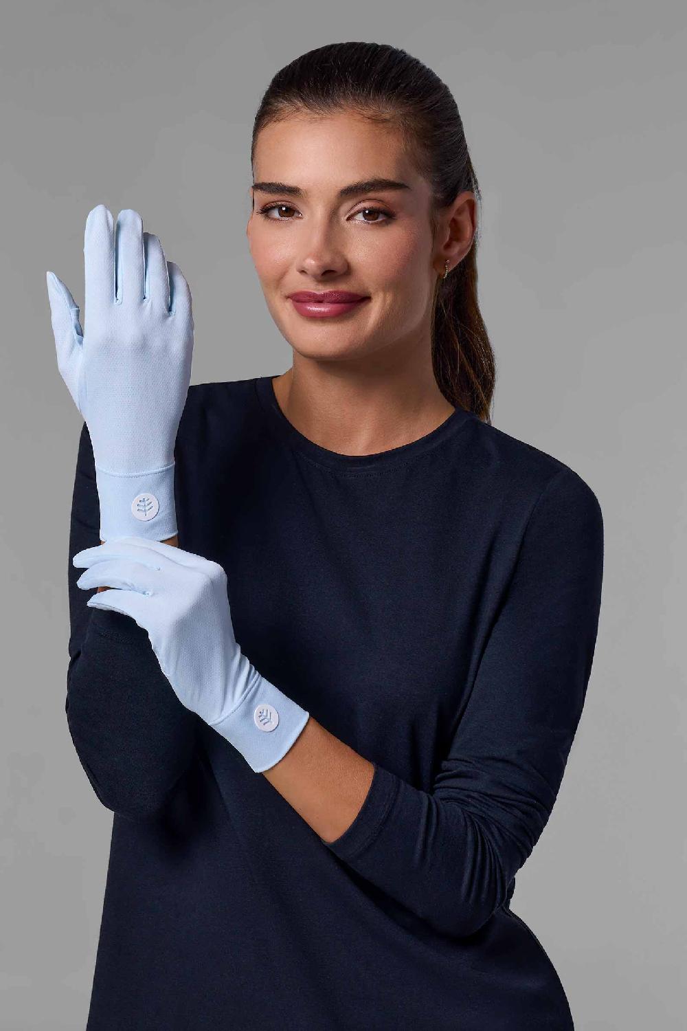 coolibar Unisex Fuji Gloves | Skyride