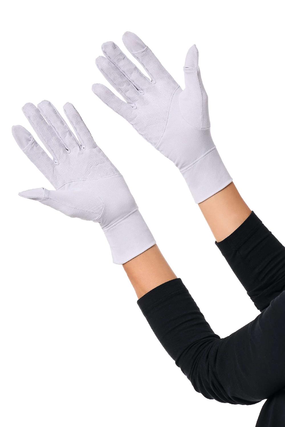 Coolibar Unisex Fuji Gloves | Sleek Grey