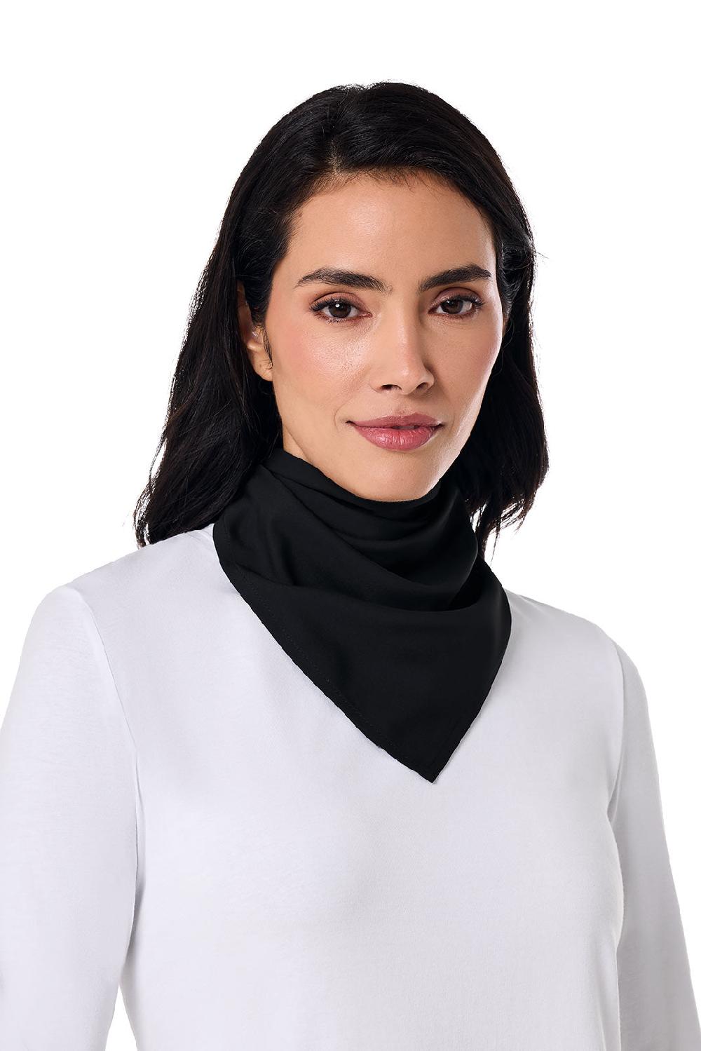 Coolibar Unisex Grassi Sun Bandana | Black