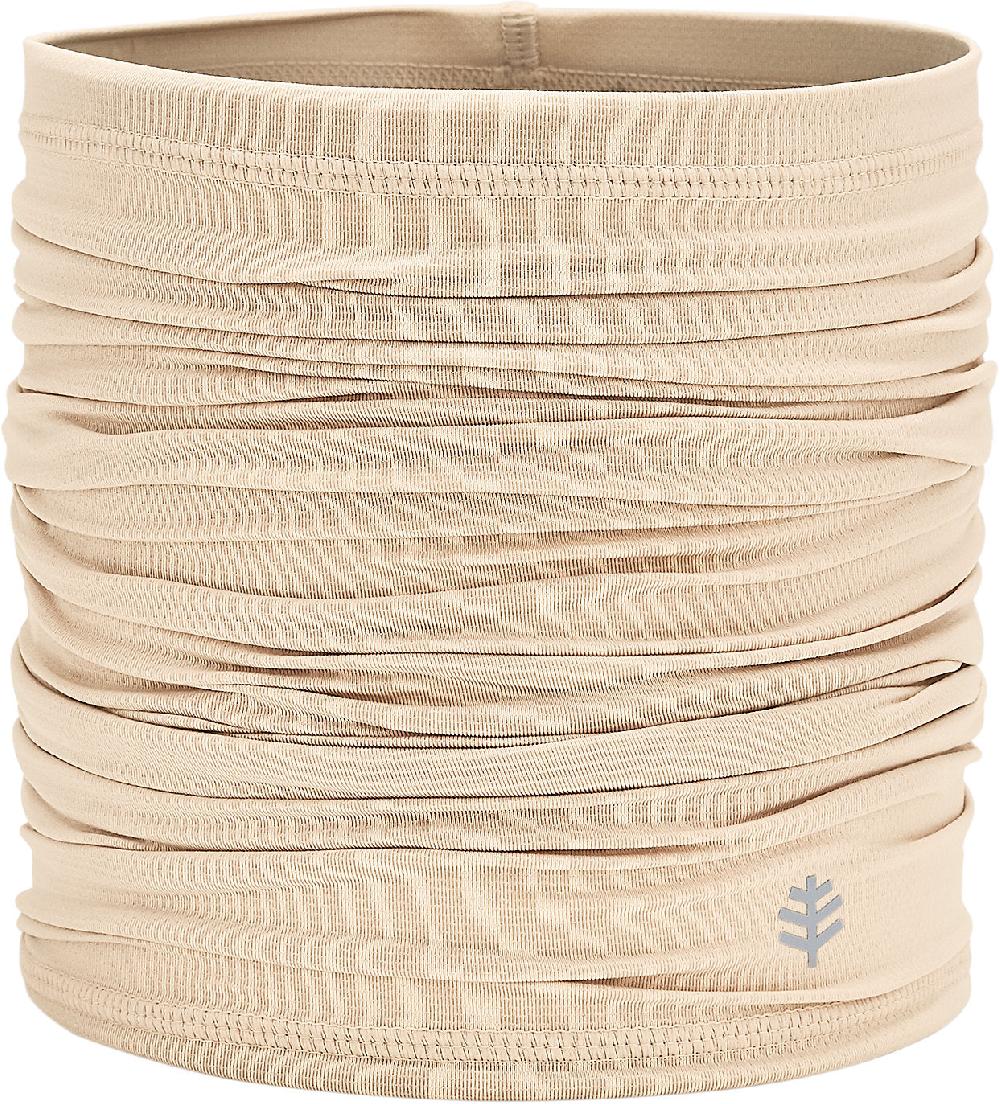 coolibar Unisex La Plata UV Neck Gaiter | Beige