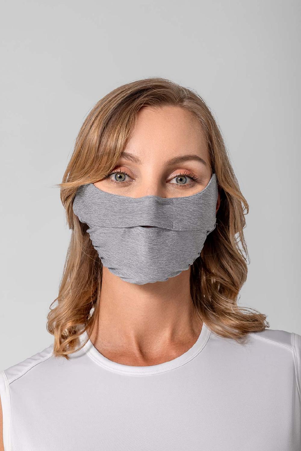 Coolibar Unisex Zenith UV Half Mask | Slate