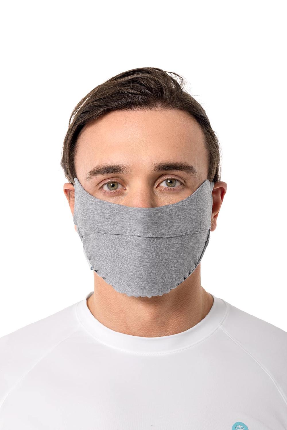 Coolibar Unisex Zenith UV Half Mask | Slate