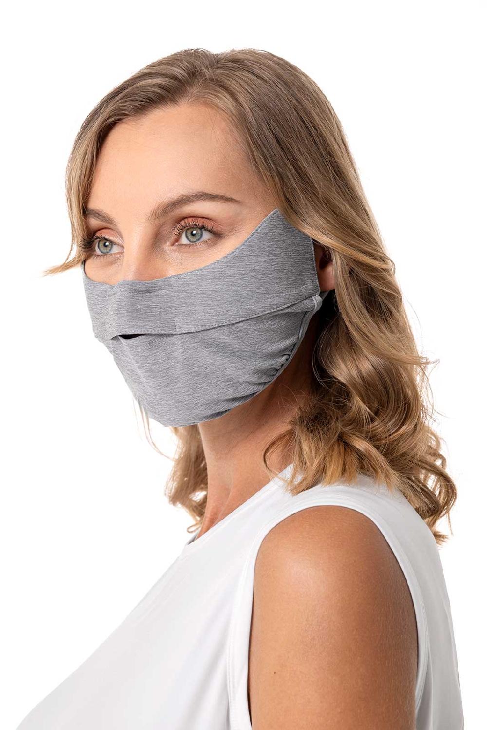 coolibar Unisex Zenith UV Half Mask | Slate
