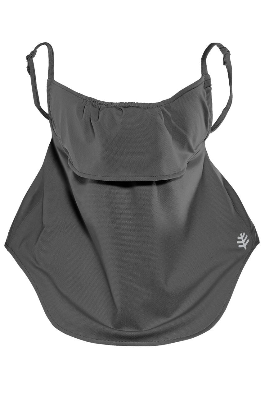 Coolibar Vermilion UV Layered Mask | Charcoal