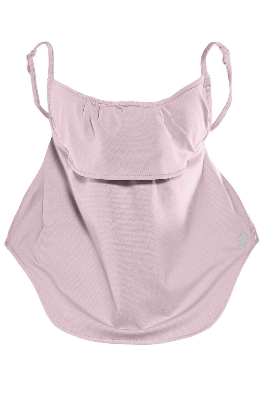 Coolibar Vermilion UV Layered Mask | Dusty Mauve