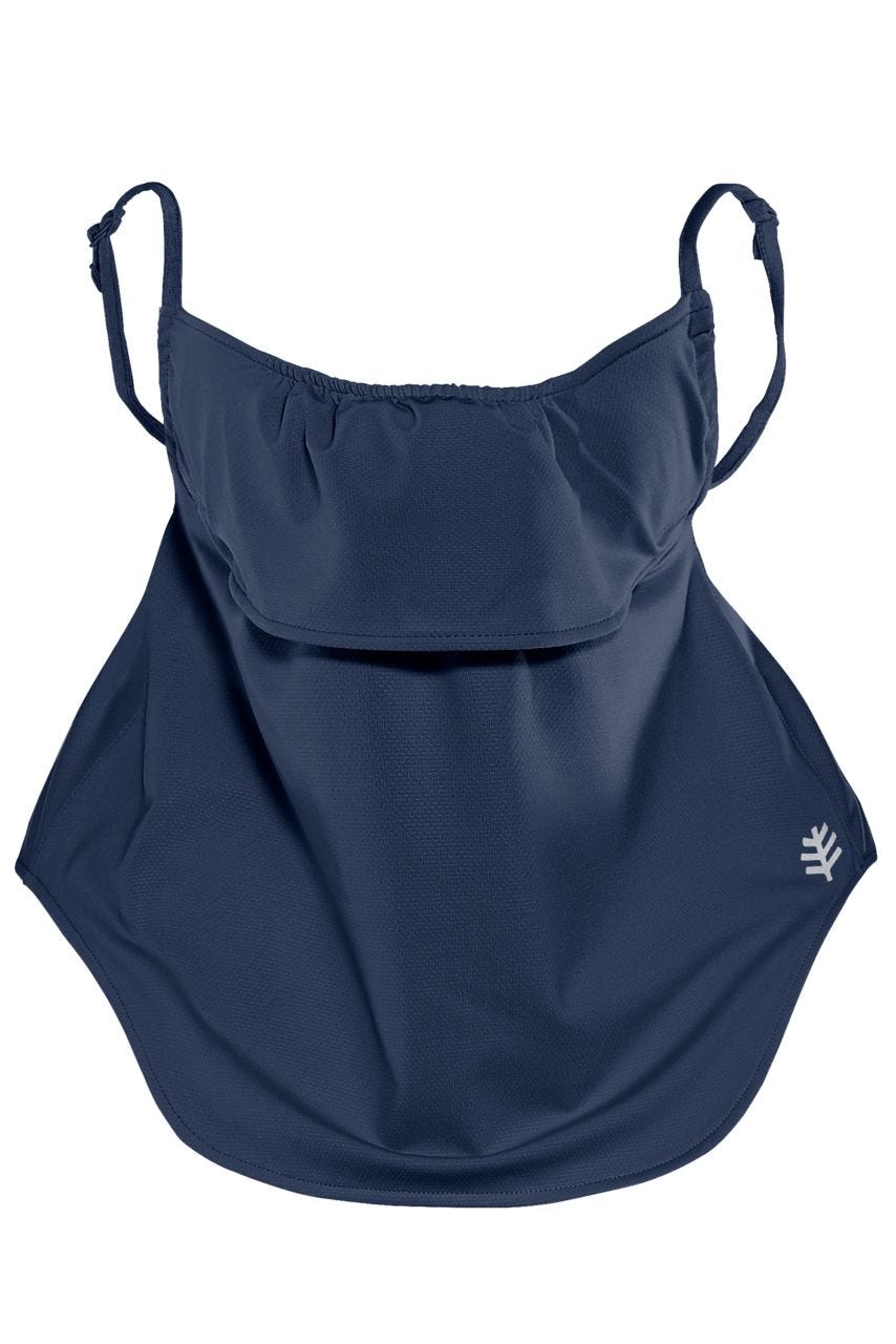 coolibar Vermilion UV Layered Mask | Navy