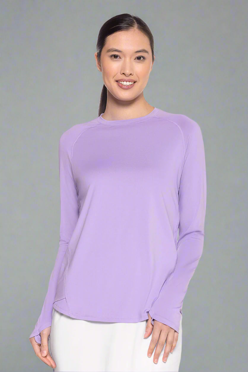 coolibar Women's Accelera Tee | Lavendula