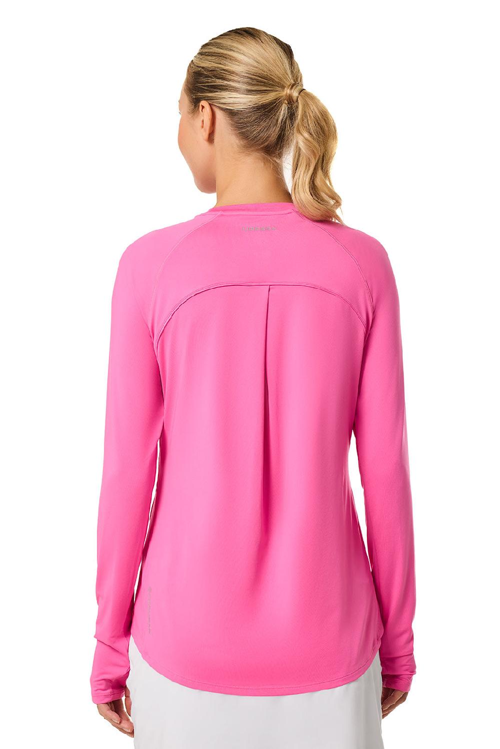 Coolibar Women's Accelera Tee | Tulip Pink