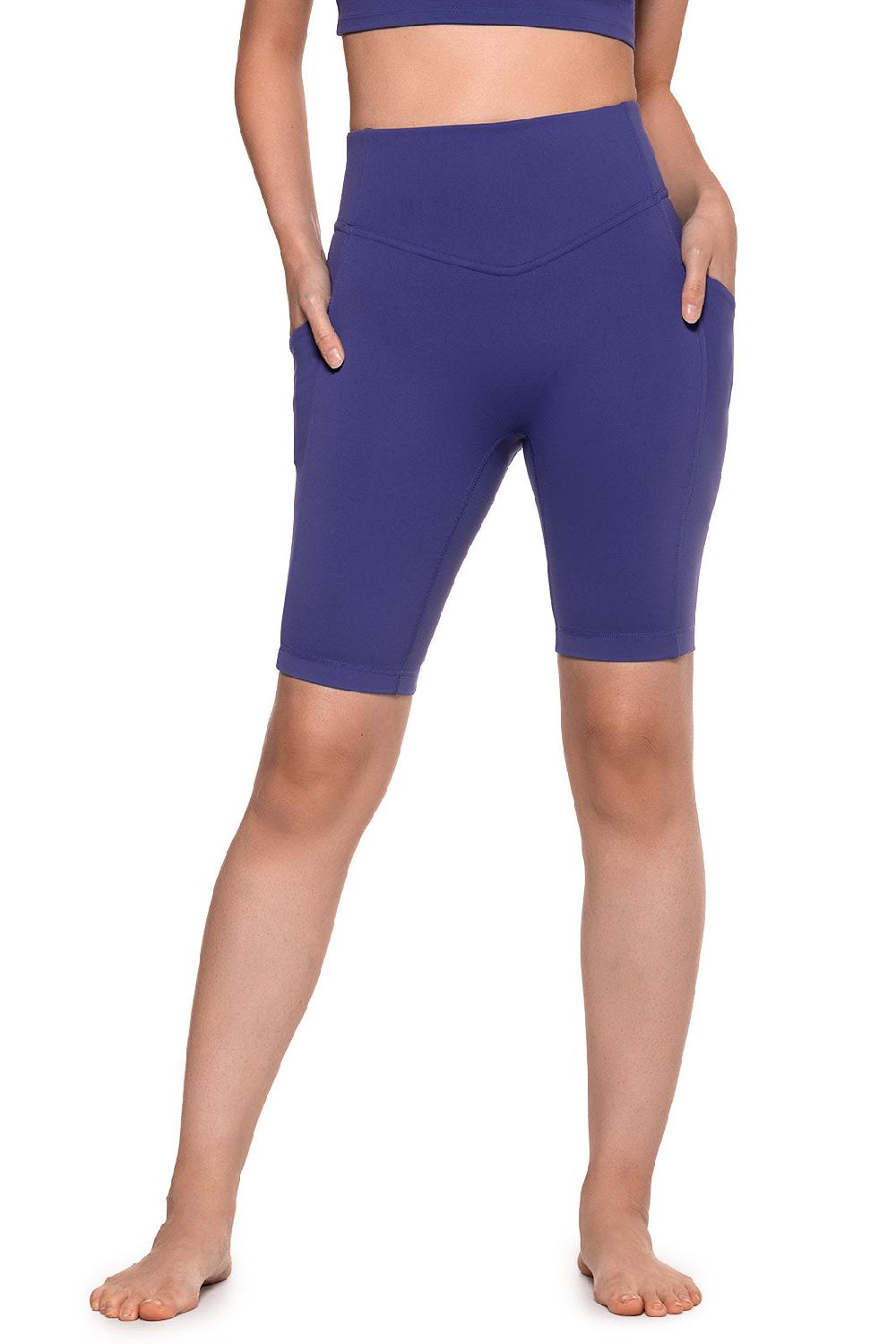 coolibar Women's Ananda Bike Short | FUTURE DUSK