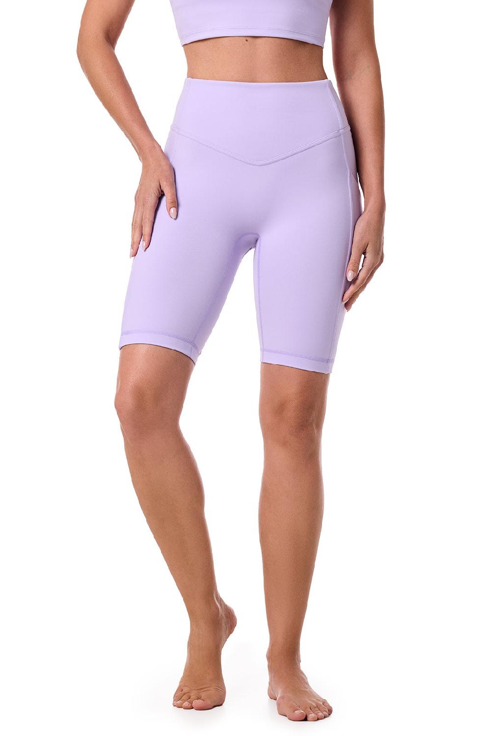 Coolibar Women's Ananda Bike Short | Lavendula