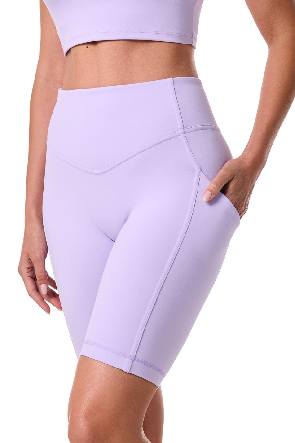 Coolibar Women's Ananda Bike Short | Lavendula