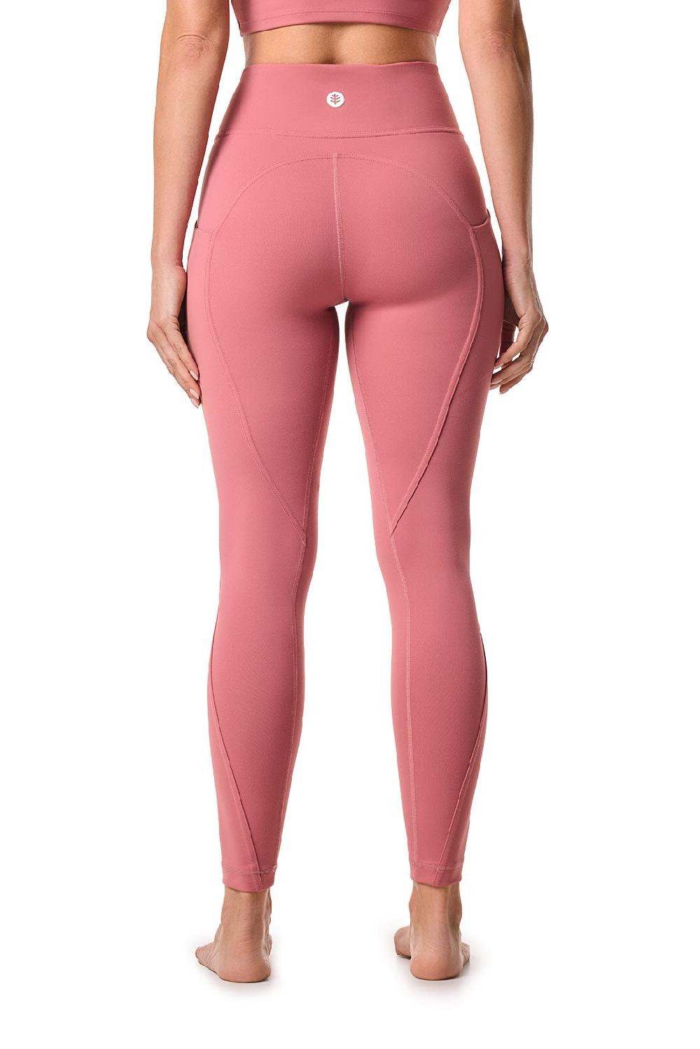 Coolibar Women's Ananda Legging | Terracotta Rose