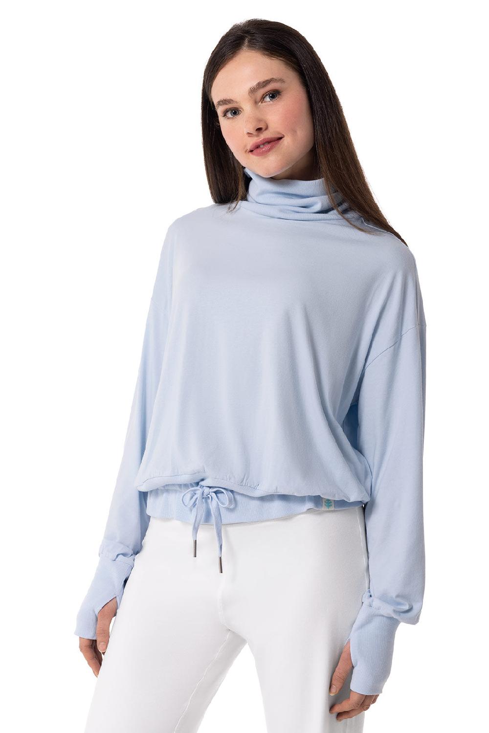 Coolibar Women's Bay Harbor Tie Waist Tee | Skyride