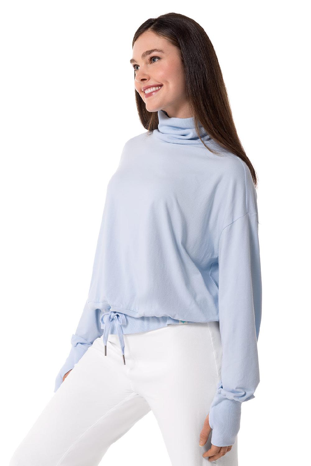Coolibar Women's Bay Harbor Tie Waist Tee | Skyride