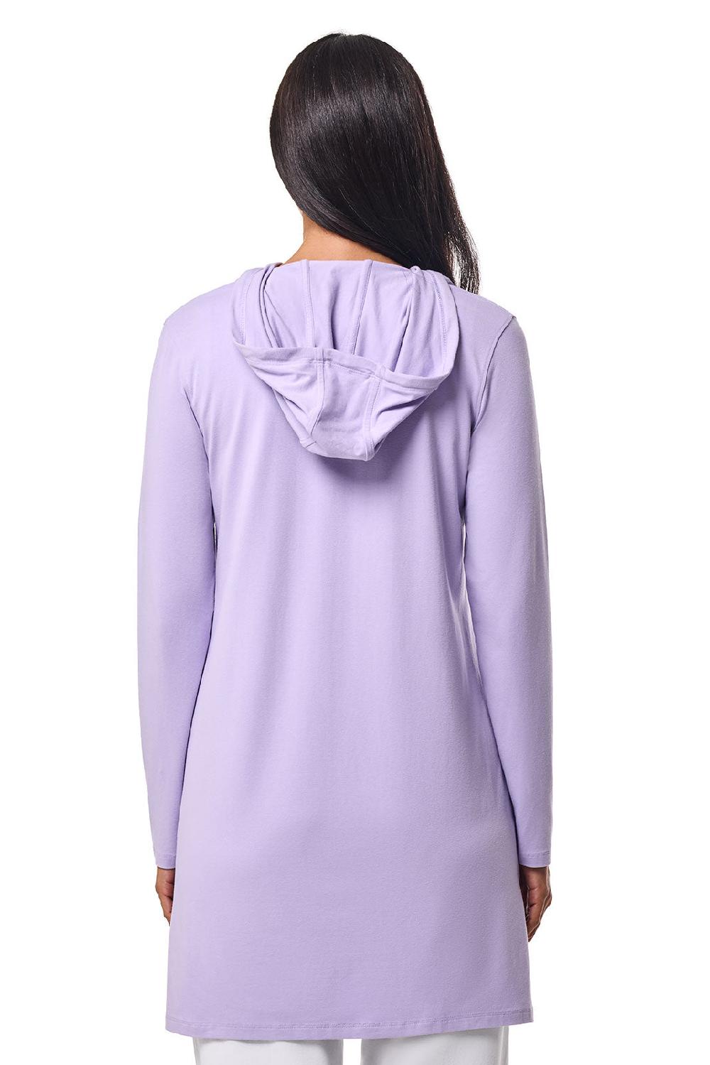 Coolibar Women's Cabana Hoodie | Lavendula
